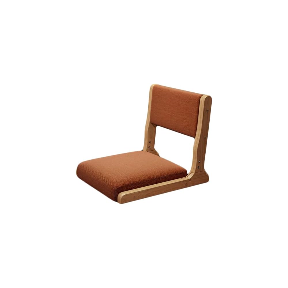 Foldable Japanese Floor Chair Back Support Legless