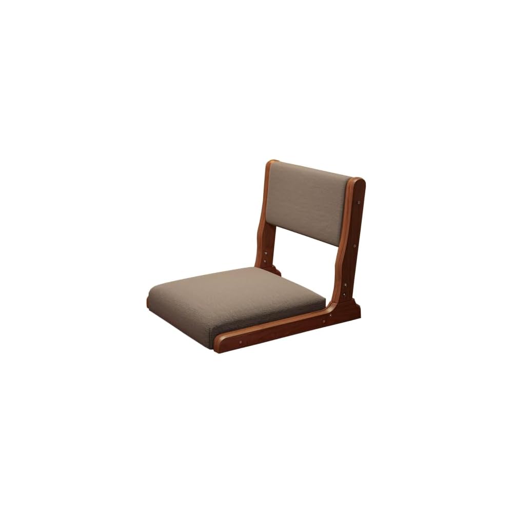 Foldable Japanese Floor Chair Back Support Legless