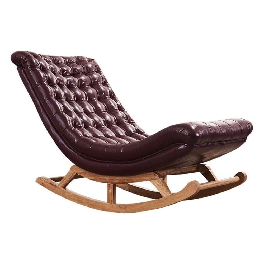 Lazy Person Sofa Single Scandinavian Rocking Chair Adult Nap Home Leisure Balcony Bedroom
